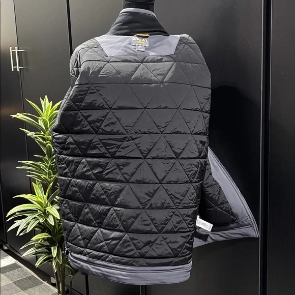 Ariat Dri-Tek Durastretch Insulated,abrasion resist, water repell,zip up jacket - Picture 7 of 16